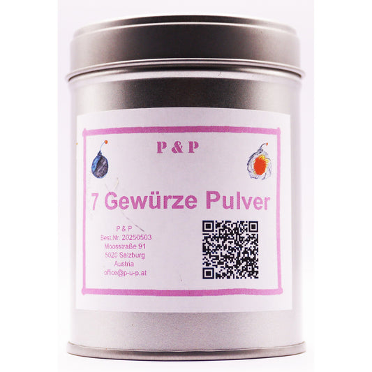 7 Gewürze Pulver